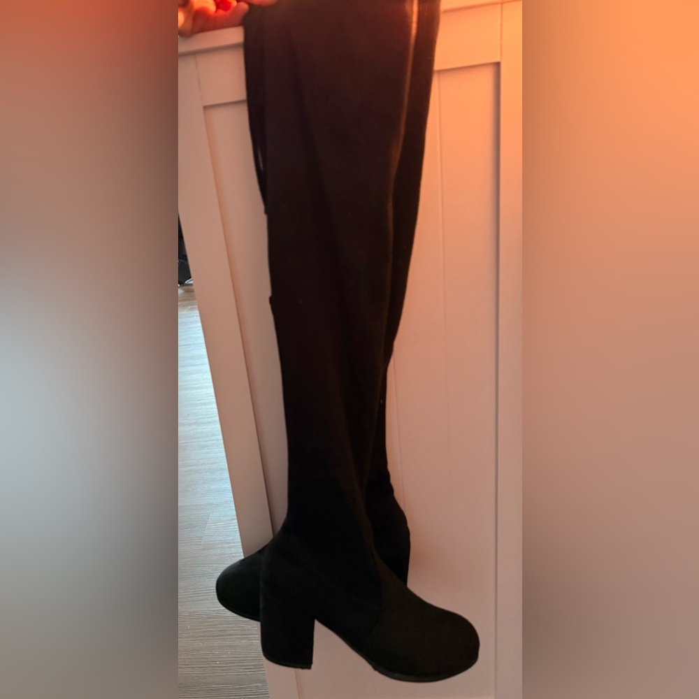 Black Over-the-Knee Boots